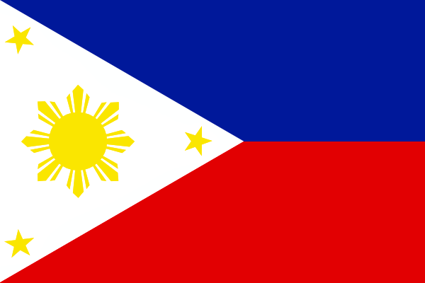 Philippinen-Flagge